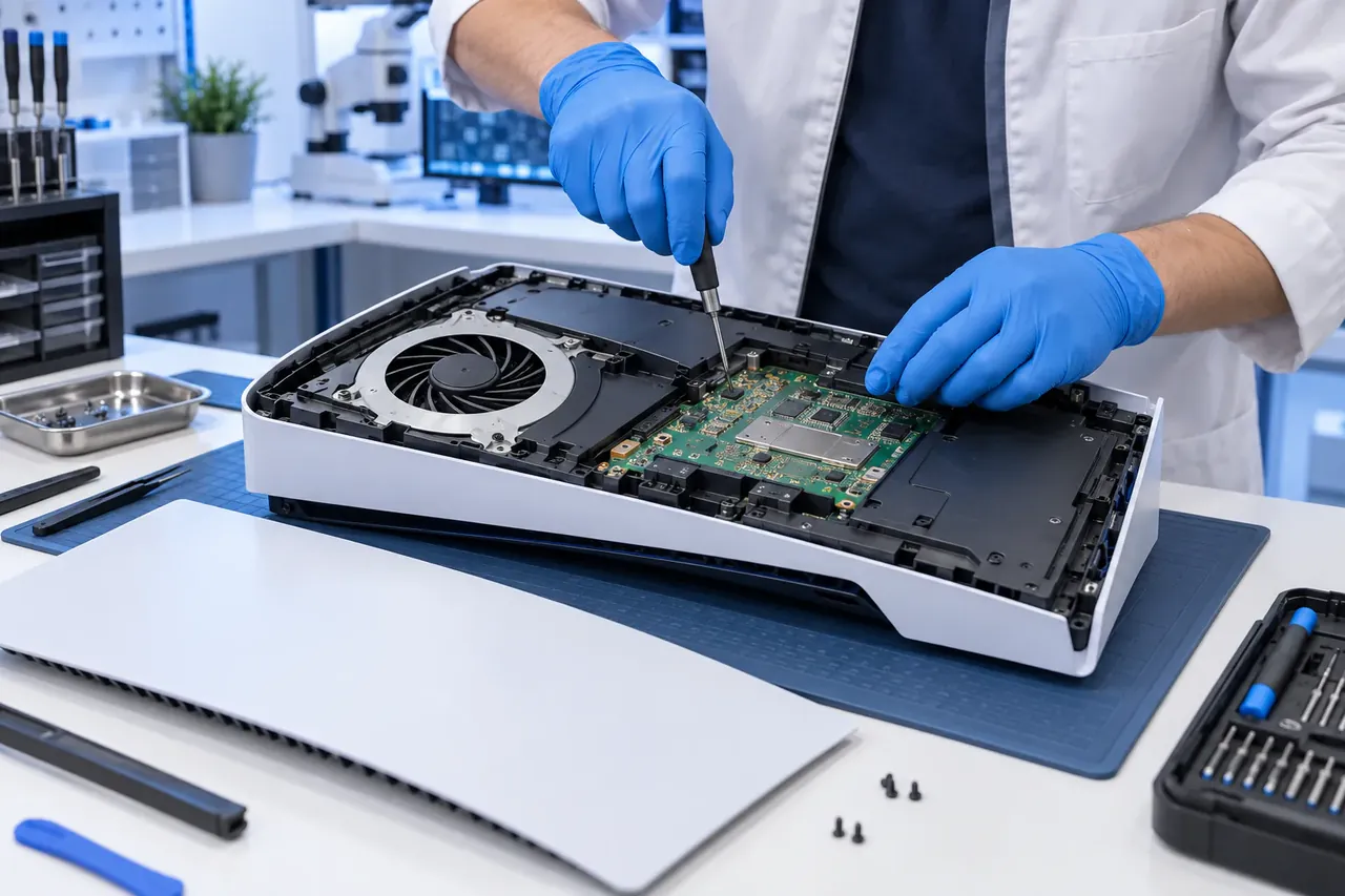 Professional PlayStation 5 console repair