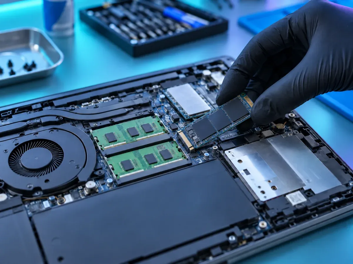 Laptop SSD and RAM upgrade
