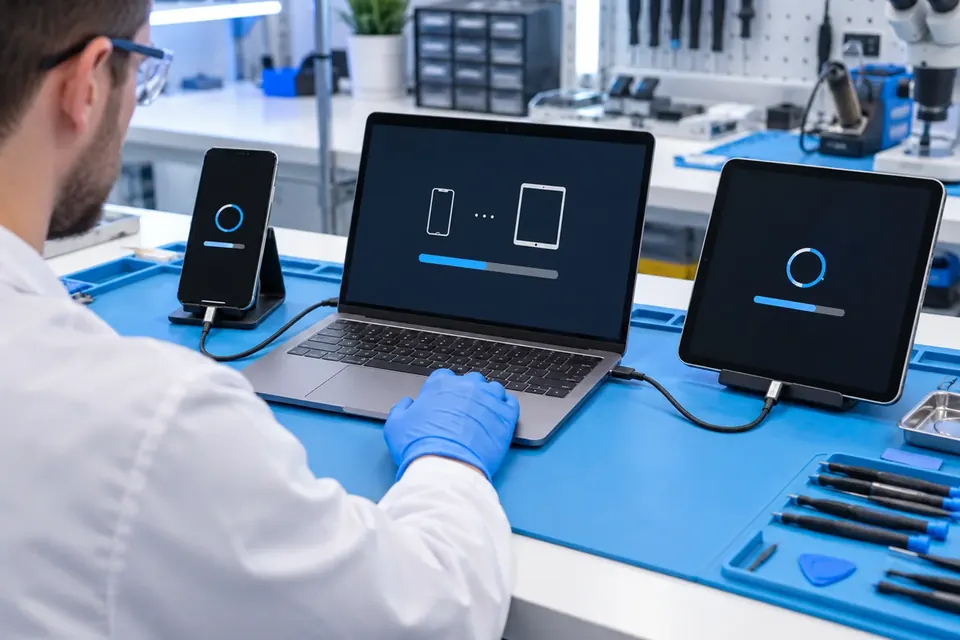Smartphone and tablet operating system recovery